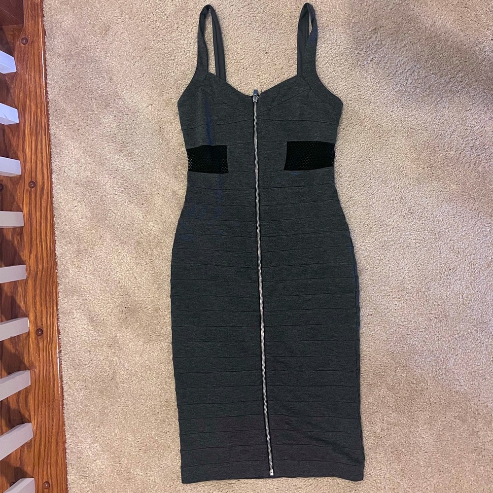 Express 👽Black & Grey Bandage Dress!